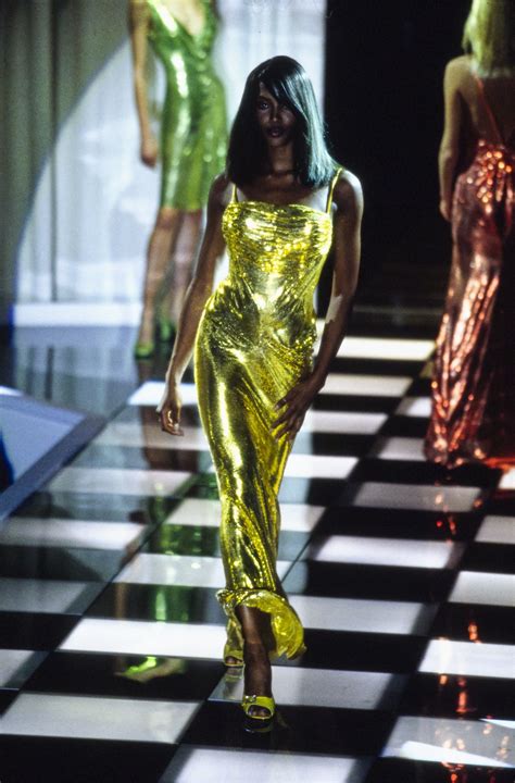 versace 1990s collection|naomi campbell versace 90s.